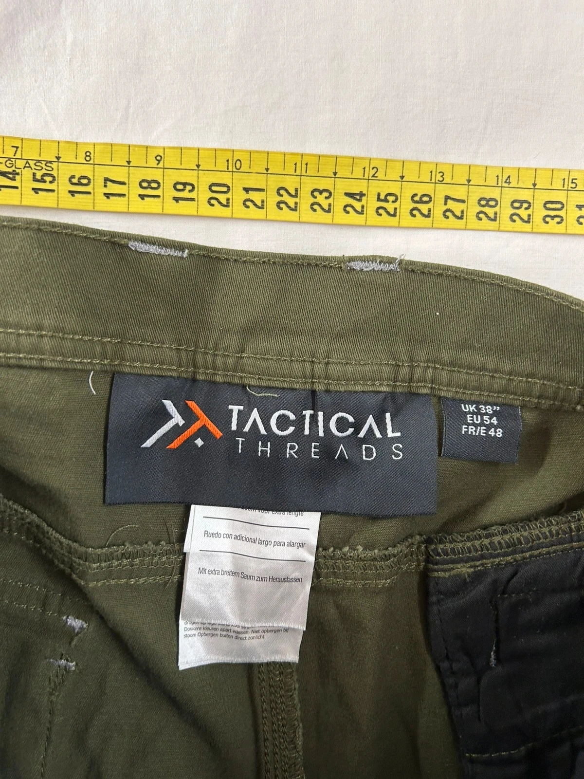 Werkbroek werkuitrusting legergroen tactical threads – photo 13